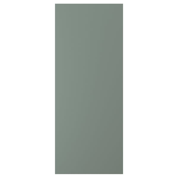 NICKEBO Puerta, mate gris-verde, 24x60 "