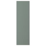 NICKEBO Puerta, mate gris-verde, 15x50 "