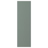 NICKEBO Puerta, mate gris-verde, 12x40 "