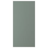 NICKEBO Puerta, mate gris-verde, 24x50 "