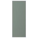 NICKEBO Puerta, mate gris-verde, 15x40 "
