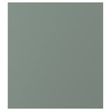 NICKEBO Puerta, mate gris-verde, 18x20 "