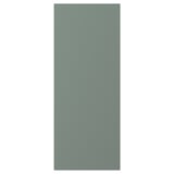 NICKEBO Puerta, mate gris-verde, 12x30 "