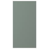 NICKEBO Puerta, mate gris-verde, 15x30 "