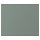 NICKEBO Puerta, mate gris-verde, 18x15 "