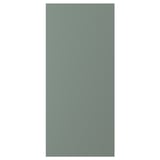 NICKEBO Puerta, mate gris-verde, 18x40 "