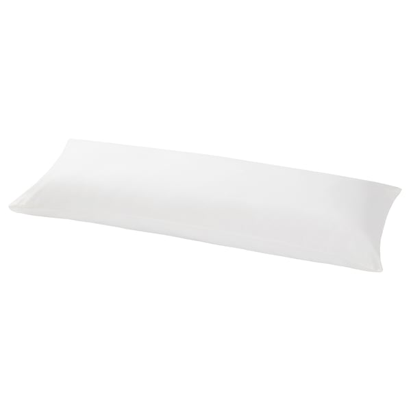 NONNEA Funda para almohada de cuerpo, blanco, 20x50 "