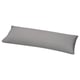 NONNEA Funda para almohada de cuerpo, gris claro, 20x50 "