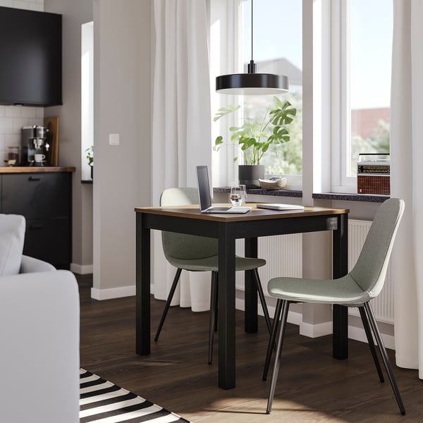 NORDMANSSKÄR Silla, negro/Tonerud gris
