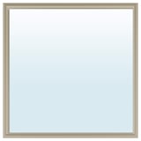 NYPONBUSKE Espejo, beige grisáceo, 25 5/8x25 5/8 "