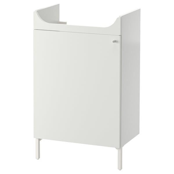 NYSJÖN Mueble para baño, blanco, 19 5/8x32 5/8 "