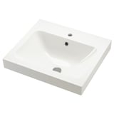 ORRSJÖN Lavamanos profundo, blanco, 25x21 3/4 "