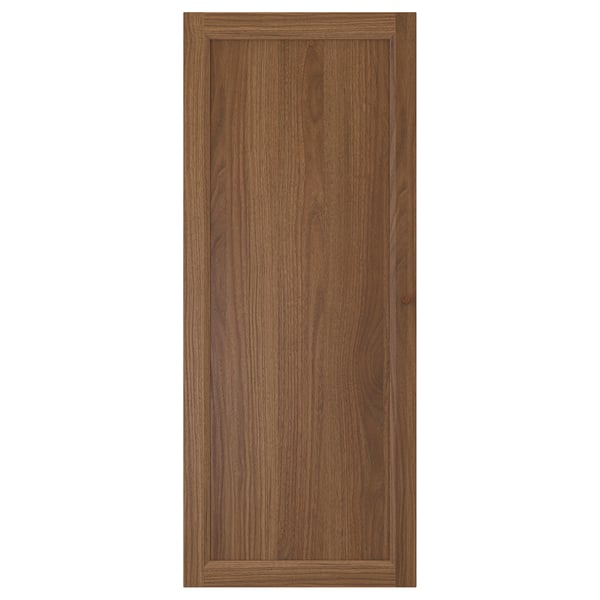 OXBERG Puerta, marrón efecto de nogal, 15 1/2x38 1/4 "
