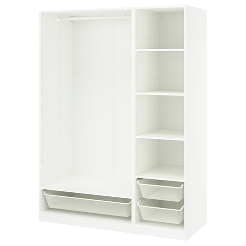 PAX Combinación de armario, blanco, 59x22 7/8x79 1/8 "