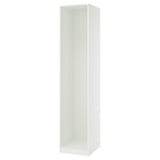 PAX Estructura almacenamiento de pared, blanco, 19 5/8x22 7/8x92 7/8 "