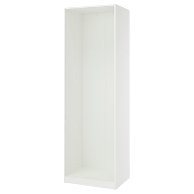 PAX Estructura almacenamiento de pared, blanco, 29 1/2x22 7/8x92 7/8 "