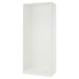 PAX Estructura almacenamiento de pared, blanco, 39 3/8x22 7/8x92 7/8 "