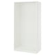 PAX Estructura almacenamiento de pared, blanco, 39 3/8x22 7/8x79 1/8 "