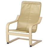POÄNG Armazón sillón niños, chapa de abedul