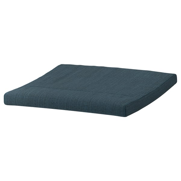 POÄNG Cojín para reposapiés, Hillared azul oscuro