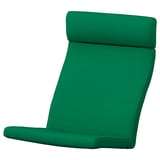 POÄNG Cojín para sillón, Vissle verde oscuro