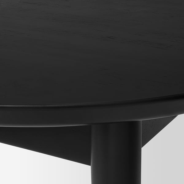 RÄVSTEN Mesa, altura de encimera de cocina negro, 53 1/8x29 1/2 "