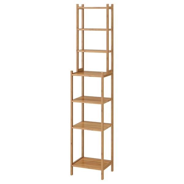 RÅGRUND Estantería, bambú, 13 "