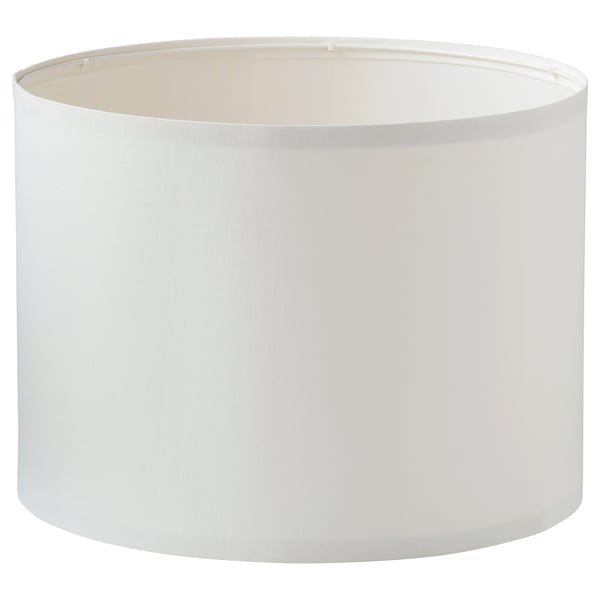 RINGSTA / SKAFTET Lámpara de piso, blanco/niquelado