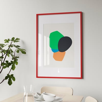 RÖDALM Marco, rojo, 27 ½x39 ¼ "