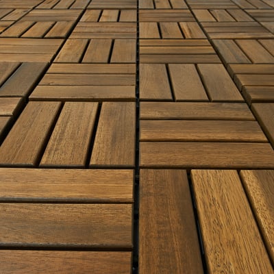 RUNNEN Tarima, exterior, acacia, 9 pie²