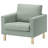 SALTSJÖBADEN Funda para sillón, Gunnared verde claro