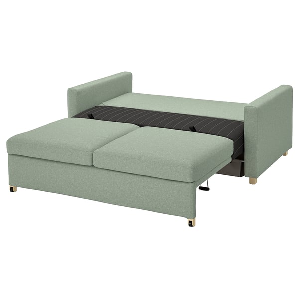 SALTSJÖBADEN Funda para sofá cama, Gunnared verde claro