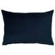 SANELA Funda para cojín, azul oscuro, 16x23 "