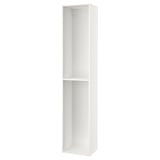 SEKTION Gabinete alto, blanco, 18x14 3/4x90 "