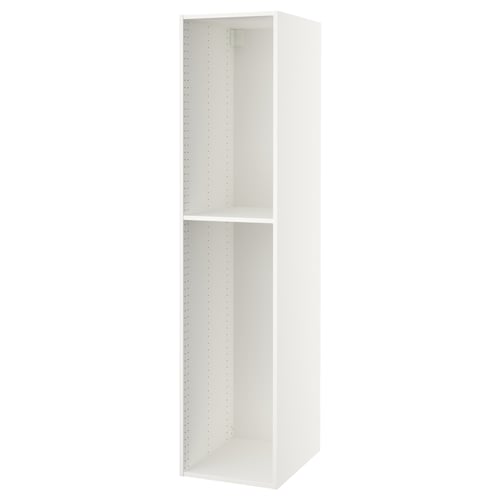 SEKTION Gabinete alto, blanco, 18x24x80 "