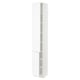 SEKTION Gabinete alto+estantes/2 puertas, blanco Enköping/blanco efecto madera, 15x15x90 "