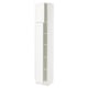 SEKTION Gabinete alto+estantes/2 puertas, blanco Enköping/blanco efecto madera, 15x15x80 "