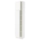 SEKTION Gabinete alto+estantes/2 puertas, blanco Enköping/blanco efecto madera, 18x15x80 "