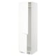 SEKTION Gabinete alto refrigerador/cong, blanco Enköping/blanco efecto madera, 24x24x80 "