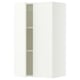 SEKTION Gabinete de pared+2 puertas, blanco/Aspudden blanco mate, 24x15x40 "
