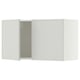 SEKTION Gabinete de pared+2 puertas, blanco/Aspudden gris claro, 36x15x20 "