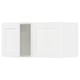 SEKTION Gabinete de pared+2 puertas, blanco Enköping/blanco efecto madera, 30x15x15 "