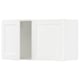 SEKTION Gabinete de pared+2 puertas, blanco Enköping/blanco efecto madera, 36x15x20 "