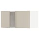 SEKTION Gabinete de pared+2 puertas, blanco/Havstorp beige, 30x15x15 "