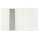 SEKTION Gabinete de pared+2 puertas, blanco/Vallstena blanco, 30x15x20 "