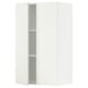 SEKTION Gabinete de pared+2 puertas, blanco/Vallstena blanco, 24x15x40 "