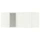 SEKTION Gabinete de pared+2 puertas, blanco/Vallstena blanco, 36x15x15 "