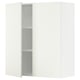 SEKTION Gabinete de pared+2 puertas, blanco/Vallstena blanco, 36x15x40 "