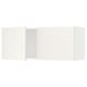SEKTION Gabinete de pared+2 puertas, blanco/Veddinge blanco, 36x15x15 "