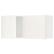 SEKTION Gabinete de pared+2 puertas, blanco/Veddinge blanco, 30x15x15 "